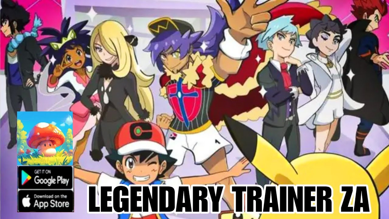 Legendary Trainer ZA Gameplay - Pokemon RPG Game Android - YouTube