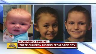 Florida missing child alert issued for 3 children last seen in Dade City