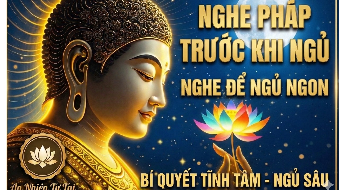 Nghe Pháp Trước Khi Ngủ: Bí Quyết Tĩnh Tâm, Ngủ Sâu Và Buông Bỏ Mọi Phiền Não