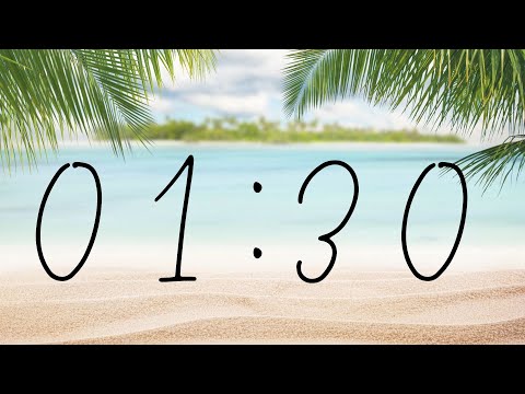 90 Second Relaxing Beach Timer