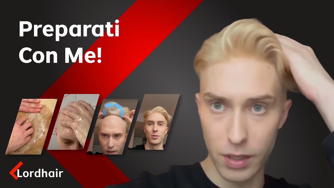 Tutorial : Come Riattaccare La Protesi Capelli Con Base In Pelle | Lordhair 