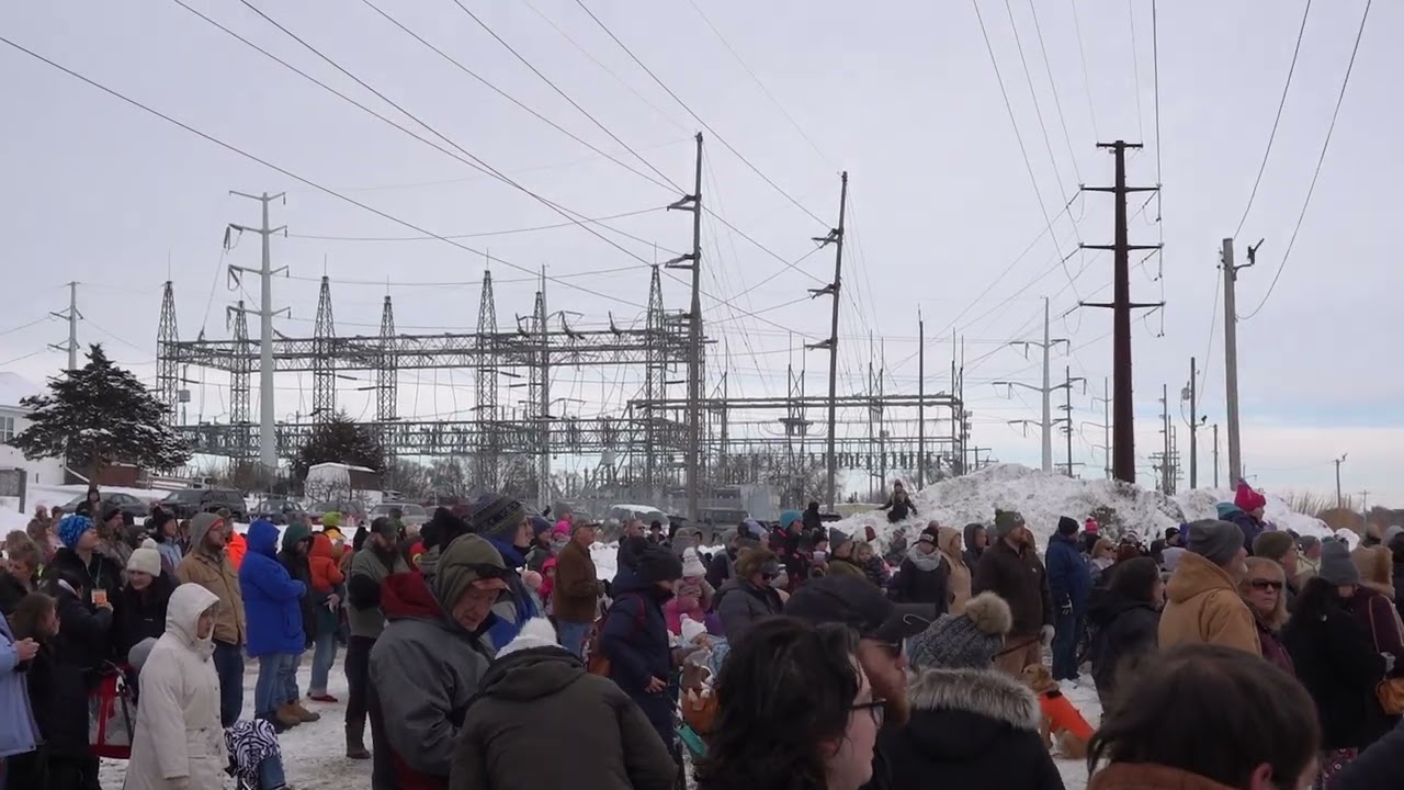 ⚡❄️American Transmission Company Substation in Portage, Wisconsin