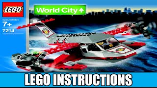 Lego Instructions City 7214 Airline Promotional Set
