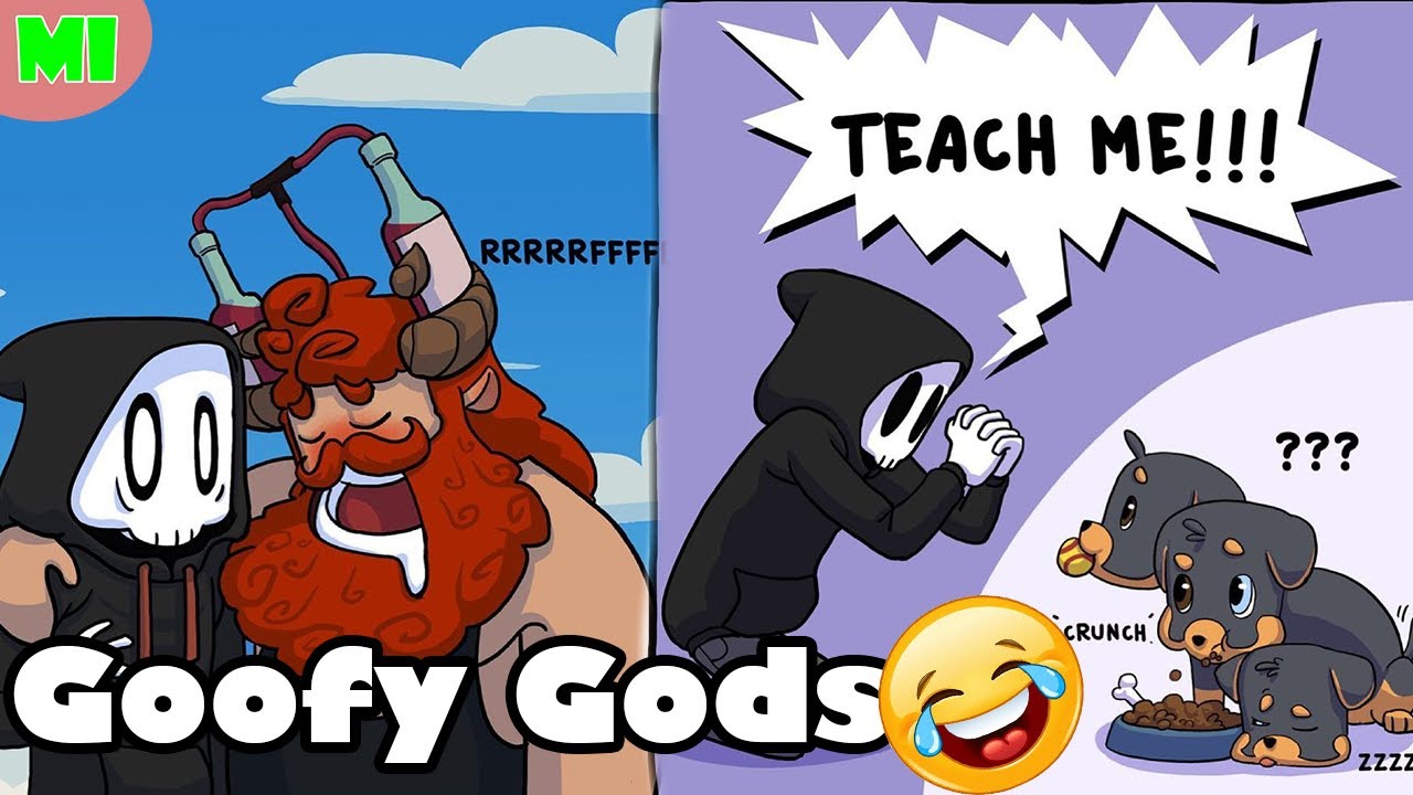 Goofy gods comics cerberus