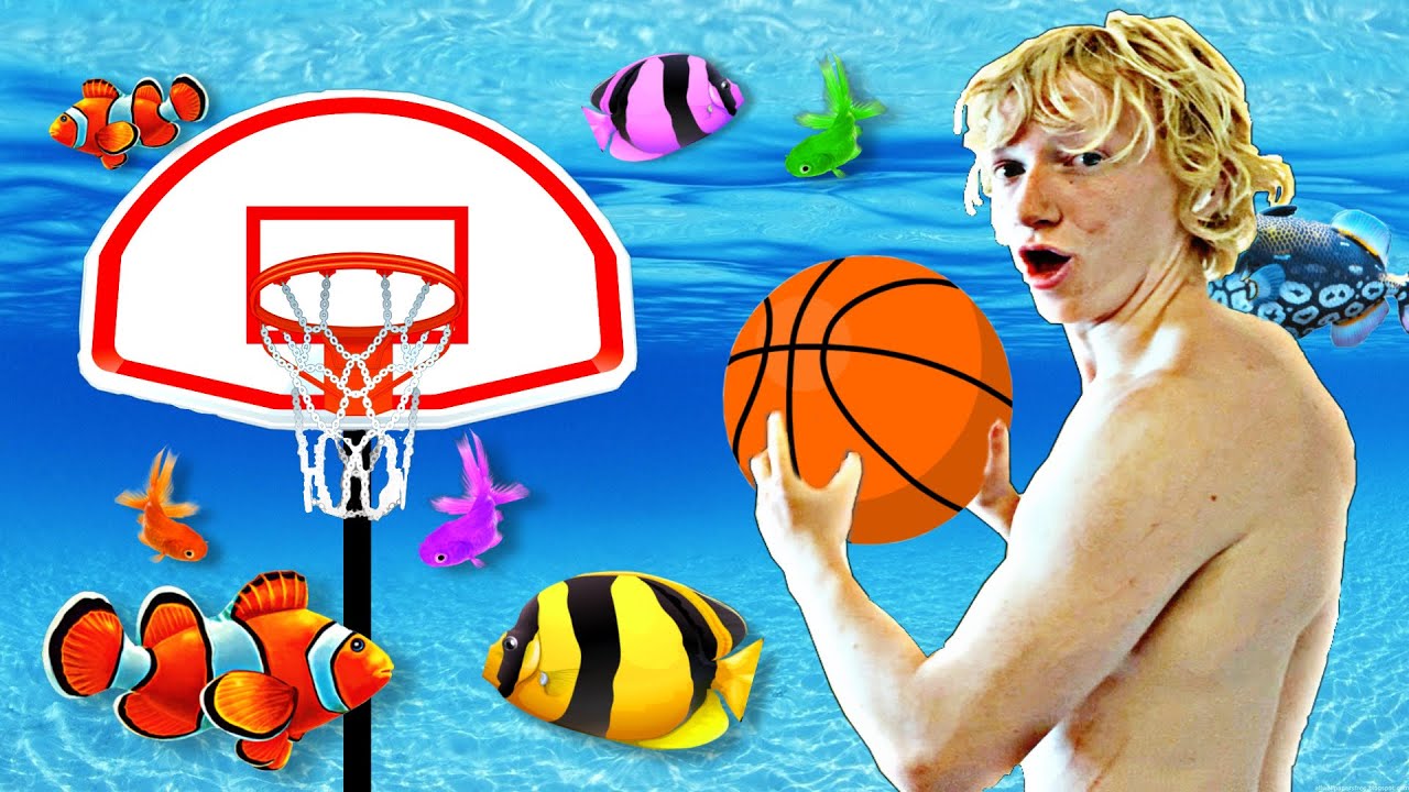 I Played Basketball Underwater! YouTube