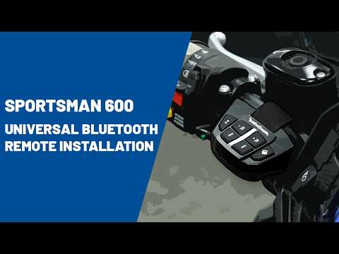 2027 Sportsman 600 | Universal Bluetooth Remote by Rockford Fosgate Installation