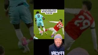 If this was Caicedo straight Red Card, Kai Havertz gets Yellow Card