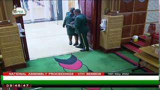 NATIONAL ASSEMBLY PROCEEDINGS WEDNESDAY MAY 18TH 2022 MORNING SESSION