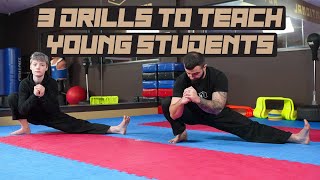 Drills to Teach Young Students | Taekwondo for Beginners