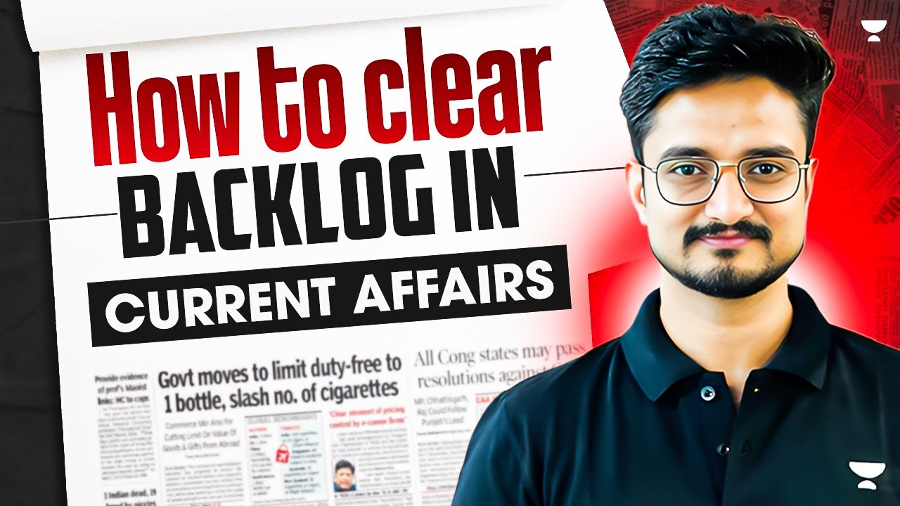 How To Clear Current Affairs Backlog For CLAT 2026 Smart Study Plan 