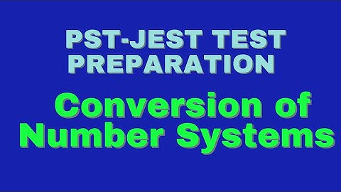 How to Convert Decimal Number System into Binary, Base Five and Octal Number System || Number System