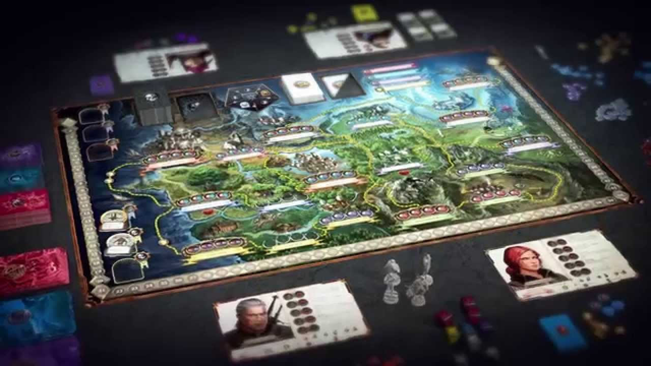 The Witcher Adventure Game, Board Game