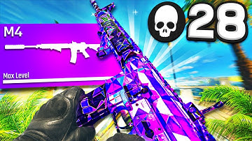 the #1 BEST M4 CLASS is *BROKEN* in WARZONE 2! (Best M4 Class / Tuning) - Warzone 2