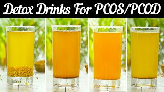 Detox Drinks For PCOS/PCOD