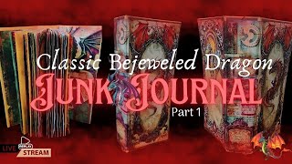 Dragon Junk Journal Process Part 1-Speed Up