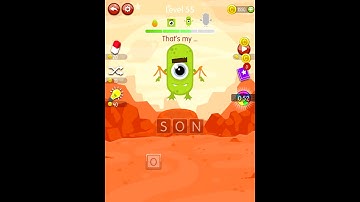 Word Monsters Level 54 Answers Solved Walkthrough Solution