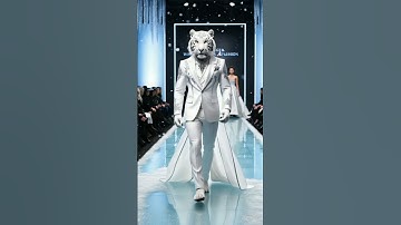 What if Animals do a Fashion Show? #ai #animals #shorts