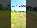 14m throw viral shorts