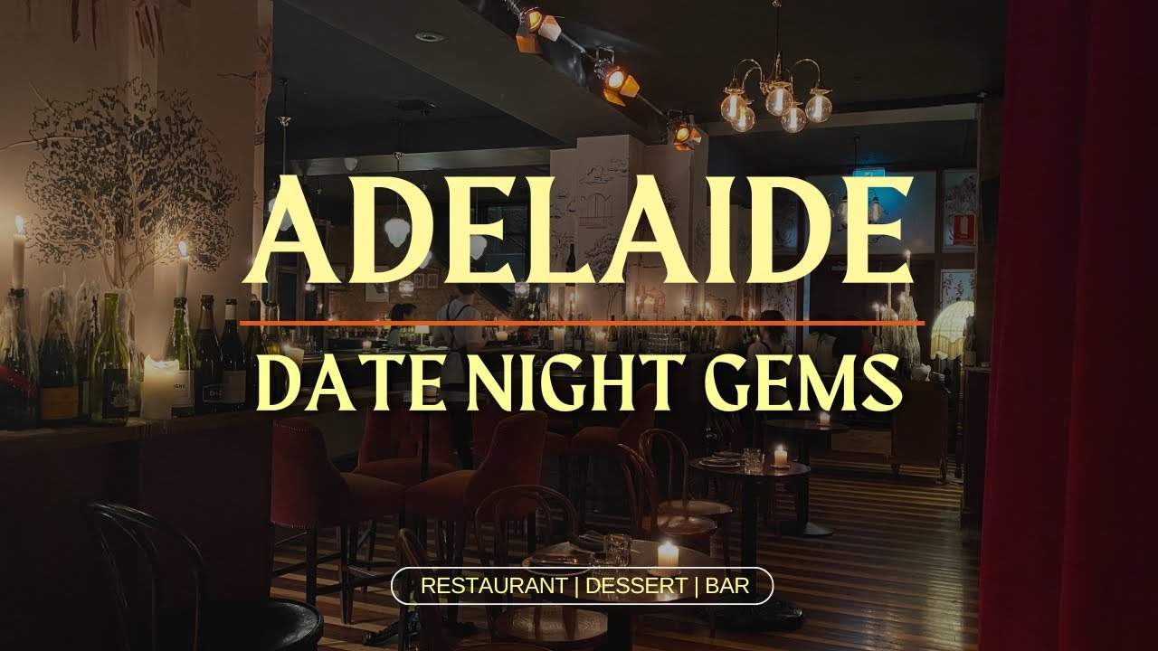 What to eat in ADELAIDE | French Restaurant w Live Music, Japanese Bar, Asian Dessert Spots
