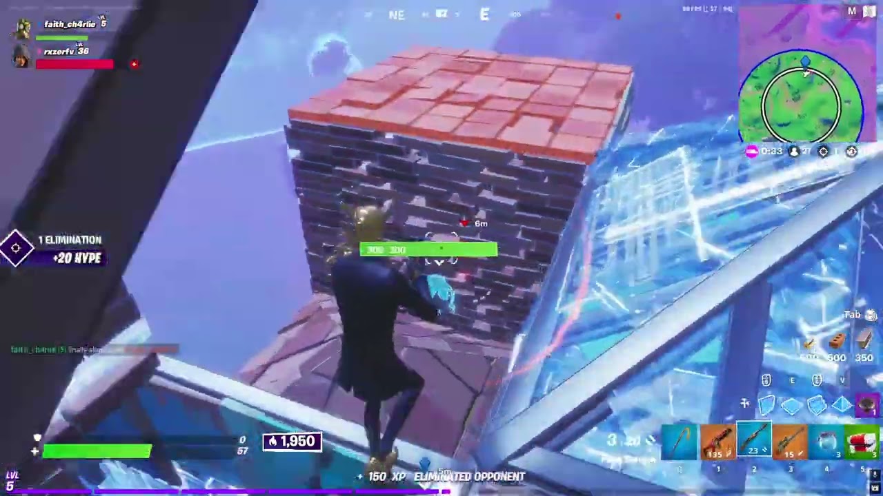 Chapter 2 season 4 late game arena gameplay (project retrac)