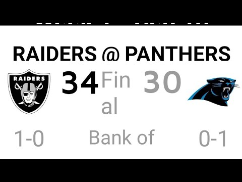 Las Vegas Raiders Win 1st Game Of 2020 Season By Joseph Armendariz