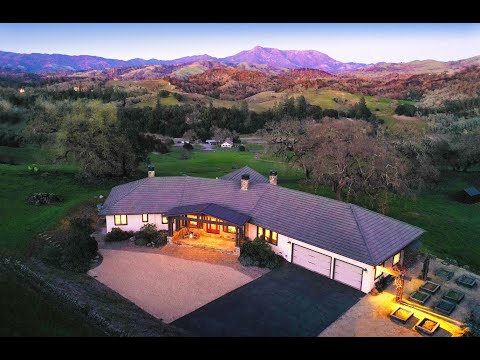12721 Chalk Hill Road, Healdsburg, CA home video tour