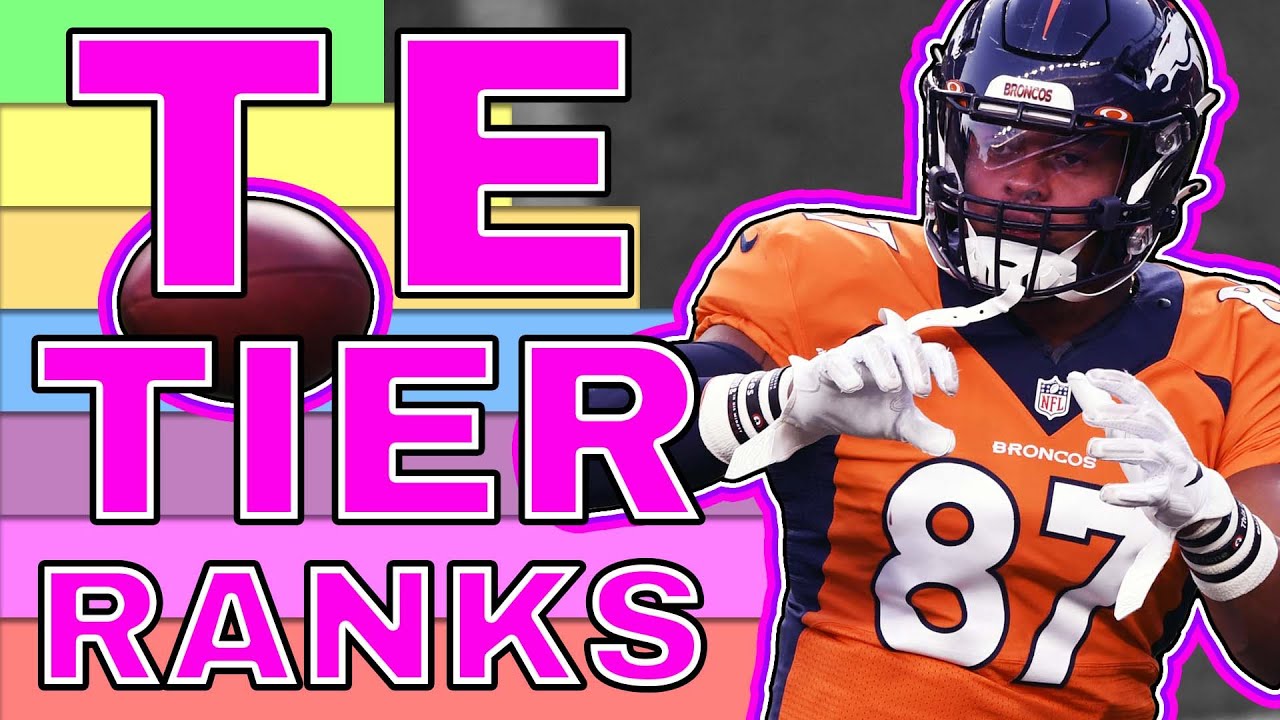 Week 7 Tight End Tier Rankings 2021 Fantasy Football YouTube