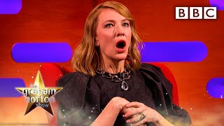 Cate Blanchett's kids accidentally swam with alligators 😲🐊 @OfficialGrahamNorton ⭐️ BBC