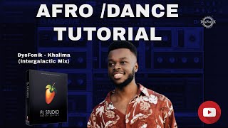 Afrodance Tutorial On Fl Studio  Shimza Kususa Caiiro Style khalima Breakdown