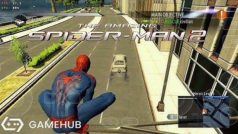 Gamehub 5.2.2 - The Amazing Spiderman 2 (Windows) on Android Poco F6