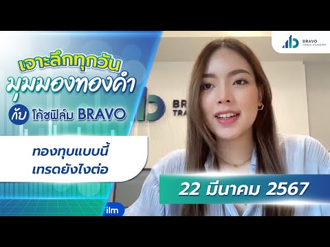 มุมมองทองคำวันนี้  22/03/2024 : ทองคำทุบเฉย เทรดยังไงต่อ