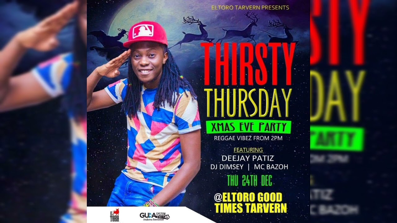 DJ PATIZ - THIRSTY REGGAE RIDDIMZ