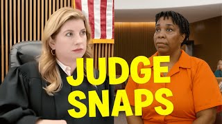 ⭐ Judge SNAPS on Repeat Offender: "You Did This to Yourself!"