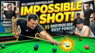 Impossible Shot!!!! Mighty muscle pose 😂😂🤤