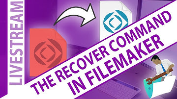 FileMaker - The Recover Command