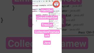HashSet LinkedHashSet TreeSet CollectionFramework Java