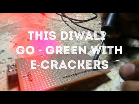 E-Cracker | Green Crackers | Whistling Electronic Rocket | Green Diwali | Banaao Makerspace