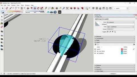 Sky View Analysis for Sketchup - Validation