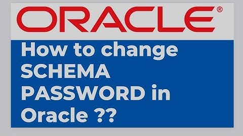 Oracle | How to unlock/change the schema/username password in Oracle DB - Hands on Practical Session
