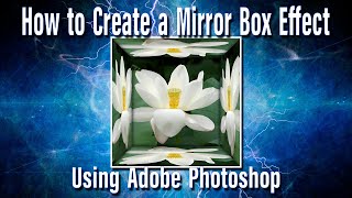 How to create a Square Mirror Box Effect in Adobe Photoshop. screenshot 1