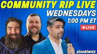 🔵 COMMUNITY RIP LIVE W/GPAISA, JFDI, HOLDINGBAGS, AND SPECIAL GUEST JONATHAN MORGAN!