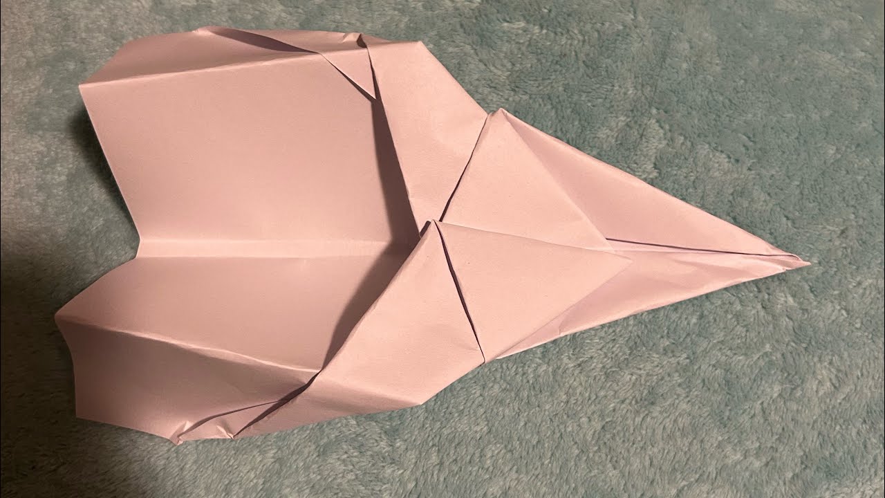 How to make a sonic jet paper airplane ✈️ 