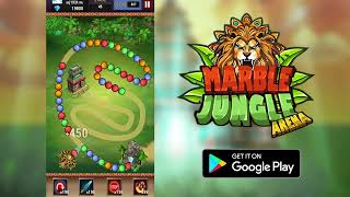 Most Addictive mobile game! Marble Jungle Arena !! screenshot 1
