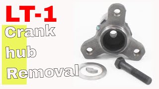 LT1 crank hub removal #lt1 #crankhub