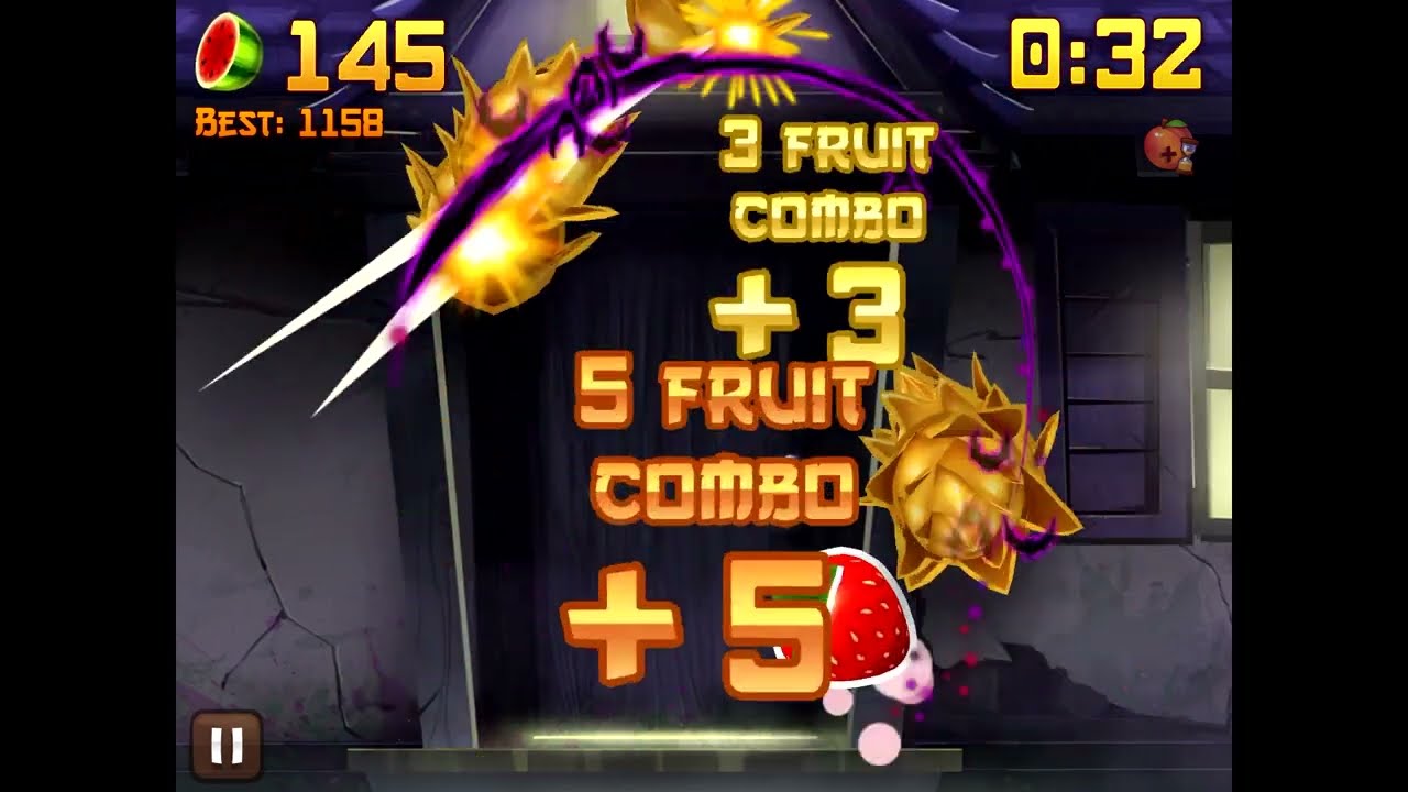 Fruit Ninja Playing the Bat event Featuring the Bat Blade YouTube