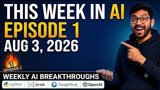 This Week in AI | Episode 1 | Aug 3, 2026 | OpenAI Solves Unsolved Math, Gemini Robotics 2 & More