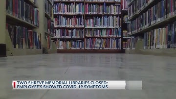 Two more Shreve library branches closed for cleaning after possible COVID-19 exposure