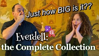 The Everdell Complete Collection: How BIG is it really?? Unboxing included