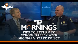 Tips to return to school safely with Michigan State Police