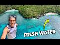 THE OCEAN on this Philippine Island HAS FRESH WATER?